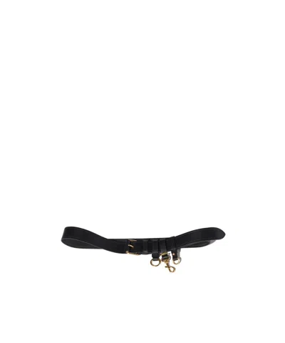 Miu Miu Leather Belt In Animal Print