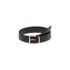 Miu Miu Leather Belt In Black
