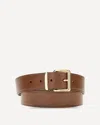 Miu Miu Leather Belt In Brown