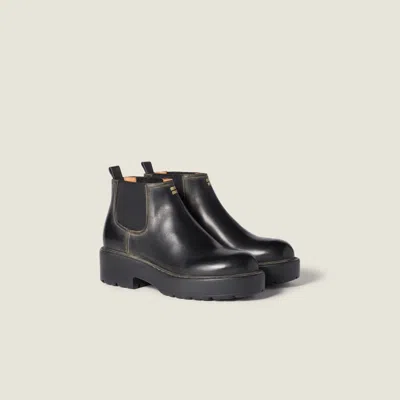 MIU MIU LEATHER BOOTIES