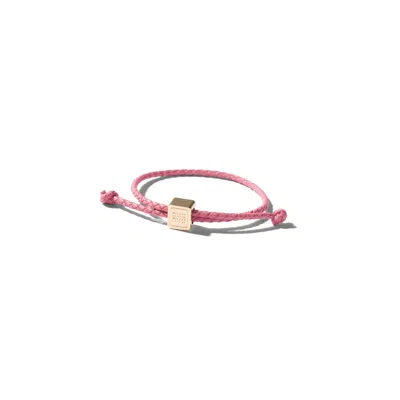 Miu Miu Leather Bracelet In Pink