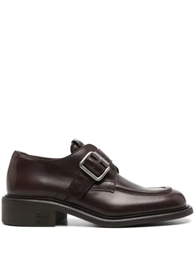 Miu Miu Leather Brogues