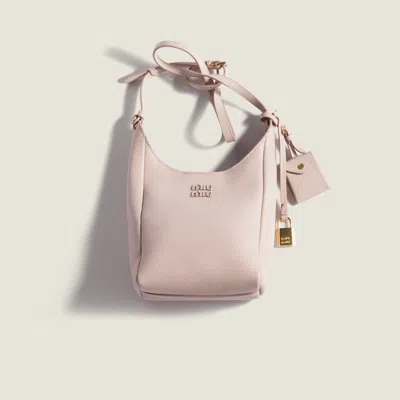 Miu Miu Leather Bucket Bag