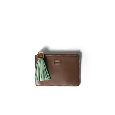 Miu Miu Leather Card Holder