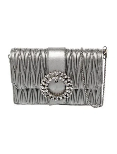 Pre-owned Miu Miu Leather Clutch