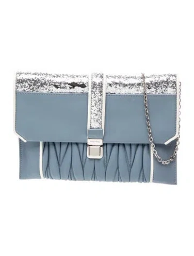 Pre-owned Miu Miu Leather Clutch
