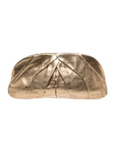 Pre-owned Miu Miu Leather Clutch