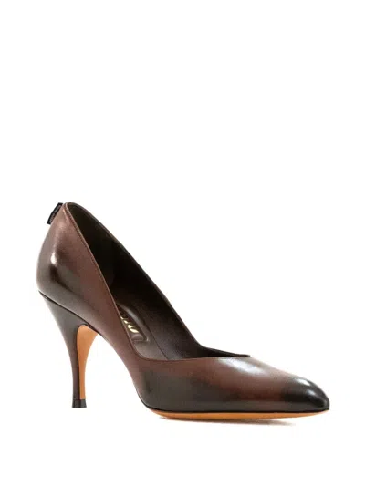 MIU MIU LEATHER DÉCOLLETÉ