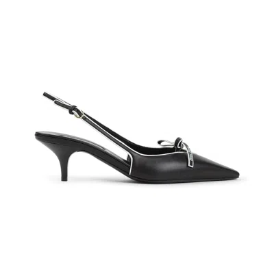MIU MIU MIU MIU LEATHER DECOLLETÈ WOMEN