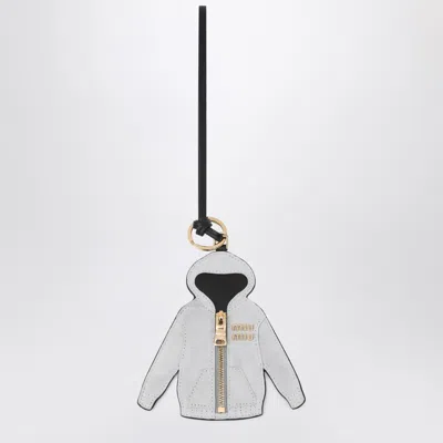 Miu Miu Leather Keychain Trick In Multi