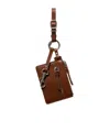 Miu Miu Leather Keyring Trick In Pattern