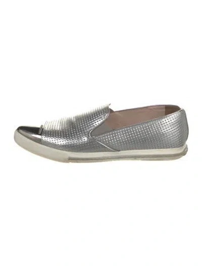 Pre-owned Miu Miu Leather Loafers