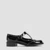 Miu Miu Leather Mary Jane In Black