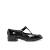 Miu Miu Leather Mary Jane In Black