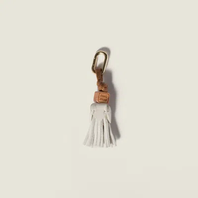 Miu Miu Leather Micro Trick In Gray
