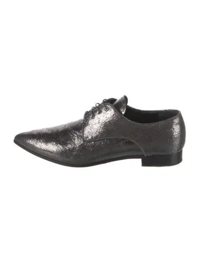 Pre-owned Miu Miu Leather Oxfords
