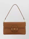 Miu Miu Leather Penny Shoulder Bag With Adjustable Strap