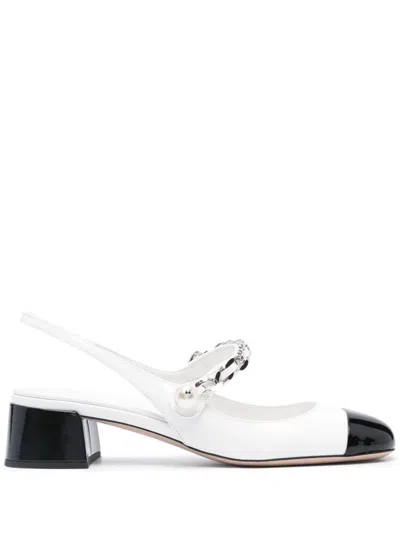 MIU MIU MIU MIU LEATHER PUMPS