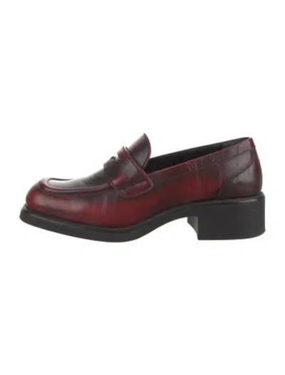 Pre-owned Miu Miu Leather Pumps In Red