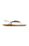 Miu Miu Leather Sandals