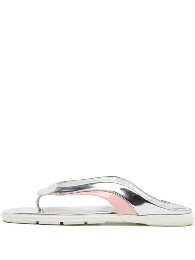 Pre-owned Miu Miu Leather Sandals
