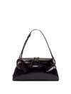 Miu Miu Leather Shoulder Bag In Black