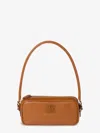 Miu Miu Leather Shoulder Bag In Brown