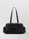Miu Miu Leather Shoulder Bag Double Handles