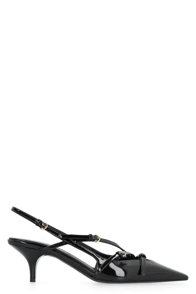 Miu Miu Leather Slingback Pumps