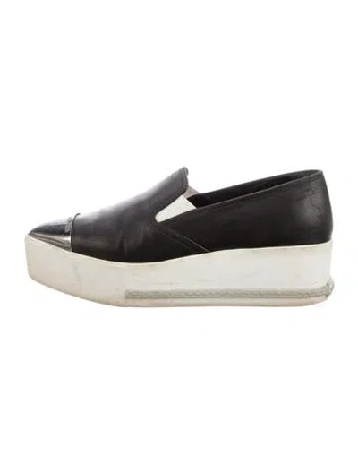 Pre-owned Miu Miu Leather Sneakers