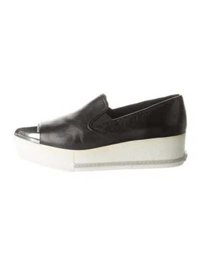Pre-owned Miu Miu Leather Sneakers