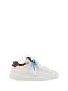 Miu Miu Sneakers In Pelle Bianca Donna In White