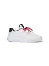 Miu Miu Lace-up Low-top Casual Shoes In White