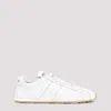 Miu Miu Plume Sneaker In Ivory Leather Women In White