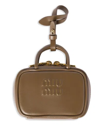 Miu Miu Leather Trick In Green