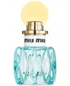 Miu Miu L'eau Bleue Eau De Parfum, 1 Oz. In Transparent