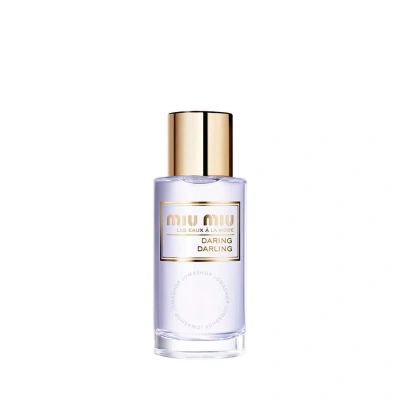 Miu Miu Les Eaux A La Mode Daring Darling Edt 1.7 oz Fragrances 3614226513717 In Black