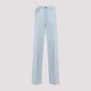 Miu Miu Straight-leg Pants In Blue