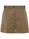 Miu Miu Logo In Brown