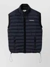 Miu Miu Lightweight Sleeveless Padded Jacket In Blue