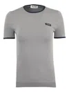 Miu Miu Lightweight T-shirt In Grey