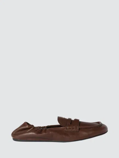 Miu Miu Loafer Woman In Brown