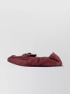 Miu Miu Loafers With Elasticated Trim And Flat Sole