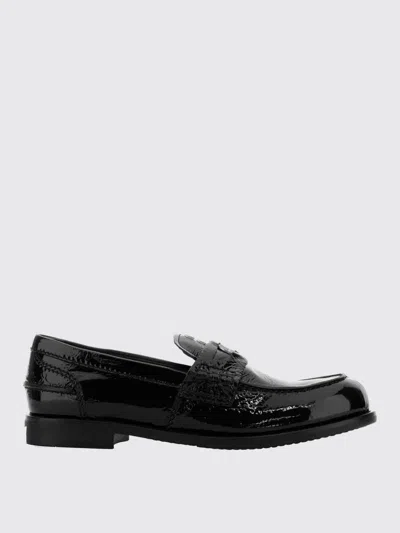 MIU MIU MIU MIU LOAFERS WOMAN BLACK