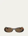 Miu Miu Mu 06zs Havana Sunglasses