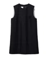 Miu Miu Pinstriped Dress In Black