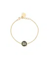 Miu Miu Bracciale In Metallo Smaltato In Gold