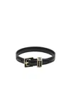 Miu Miu Logo Bracelet In Black