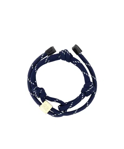 Miu Miu Logo Bracelet In Black
