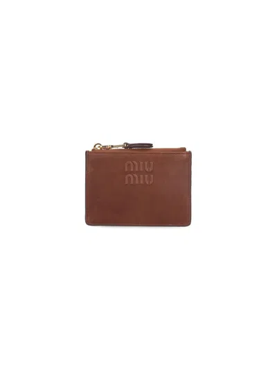 Miu Miu Logo Card Holder